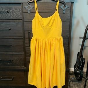 Pinup Girl Clothing Yellow Jenny NWT